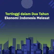 Tertinggi dalam Dua Tahun, Ekonomi Indonesia Melesat