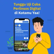 Tunggu Uji Coba Perlinsos Digital di Kotamu Yaa!