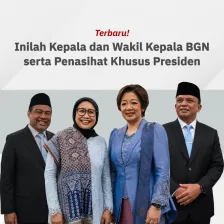 Terbaru! Inilah Kepala dan Wakil Kepala BGN serta Penasihat Khusus Presiden