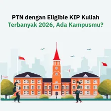 PTN dengan Eligible KIP Kuliah Terbanyak 2026, Ada Kampusmu?
