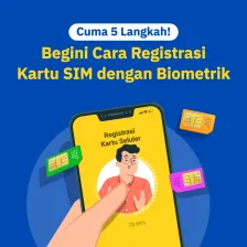 Cara Registrasi Kartu SIM dengan Biometrik
