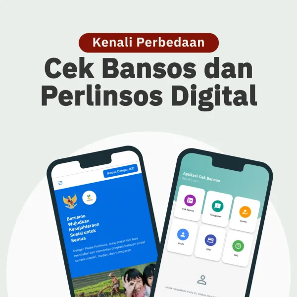 Kenali Perbedaan Cek Bansos dan Perlinsos Digital di Indonesia Baik